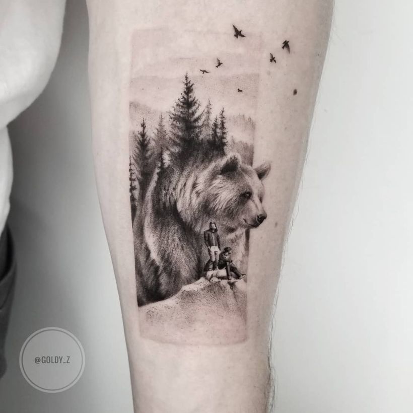 tattoo for hiking lovers