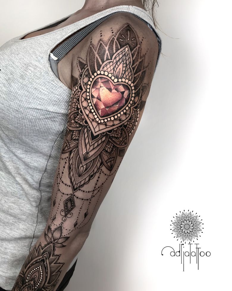TATTOOS.ORG — Ornamental Tattoo Ellemental Tattoos ❈Black To...