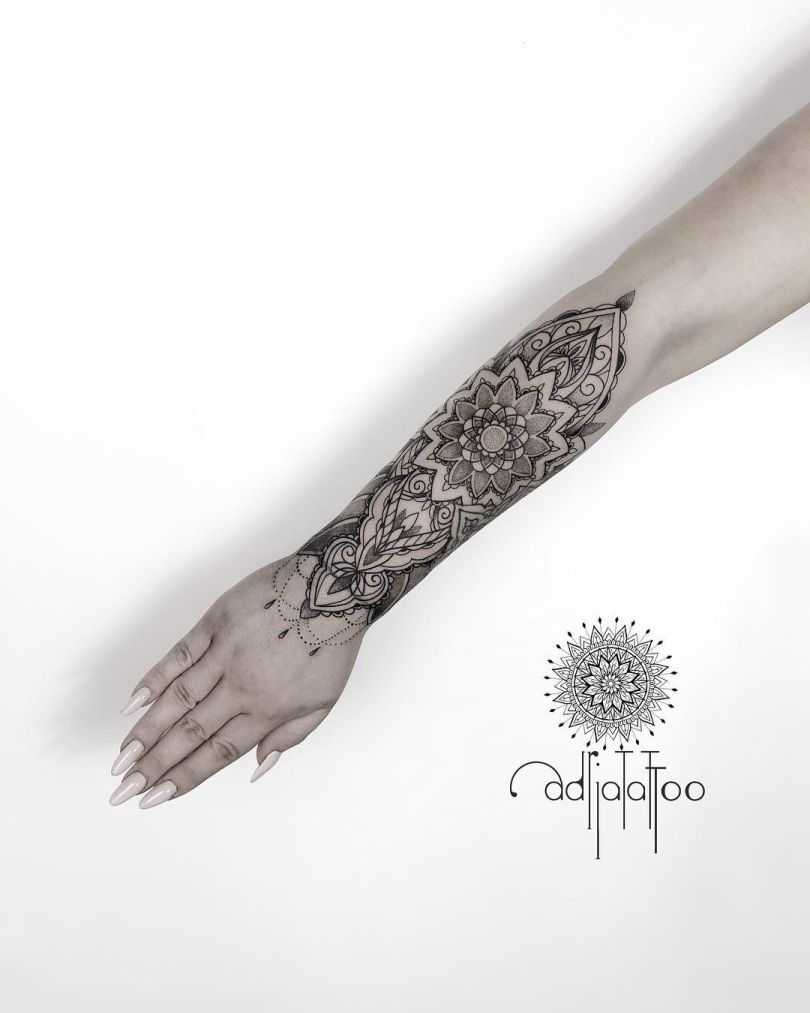 beautiful ornamental tattoos