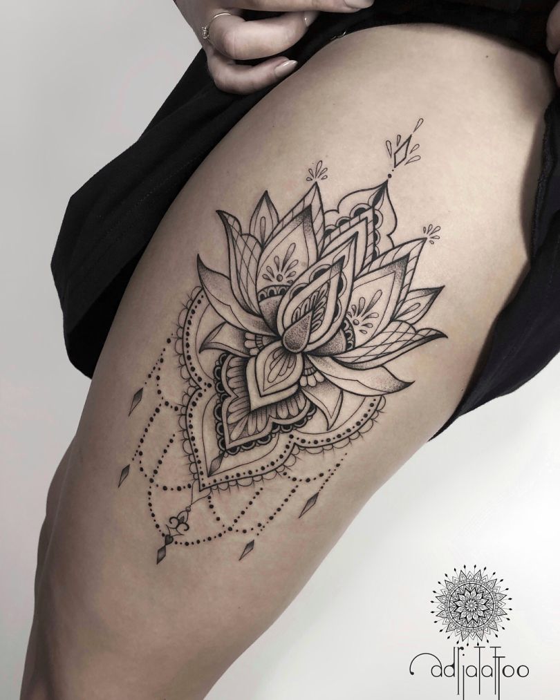 Exquisite Ornamental Tattoos by Adrianna Sak KickAss Things