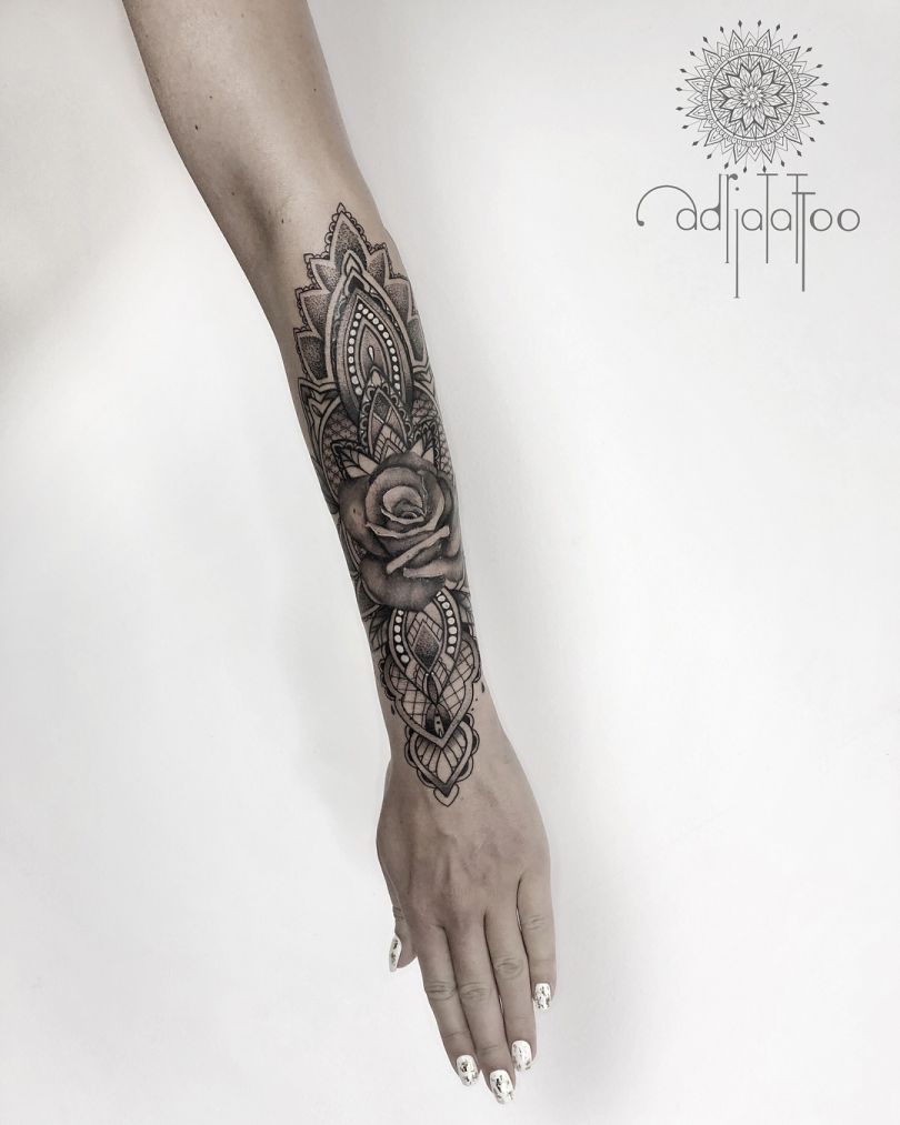 beautiful ornamental tattoos