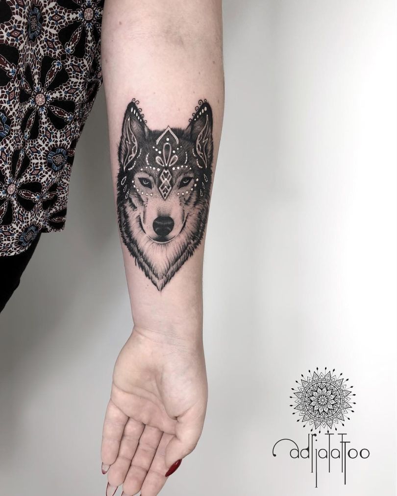 Waterproof Temporary Tattoo Sticker Fox Wolf Tail Totem Element Small Size  The Body Art Flash Tatoo Fake Tatto For Woman Men - AliExpress