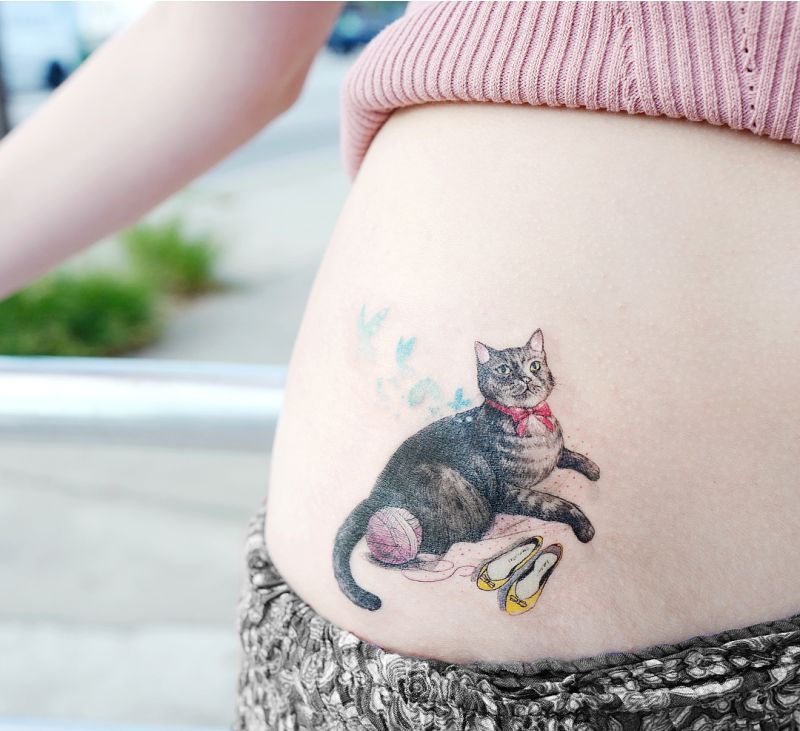 Cat Food Tattoo by Russ Abbott: TattooNOW