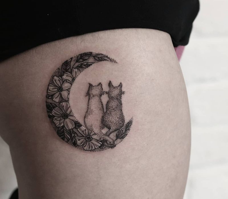 awesome cat tattoo ideas 