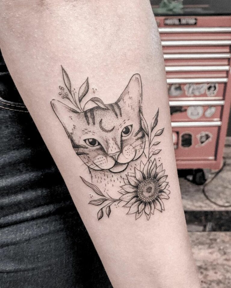 These Awesome Cat Tattoos Will Take Your Cat Obsession to The Next ...