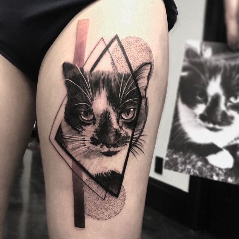 65 Mysterious Black Cat Tattoo Ideas  Are They Good Or Evil