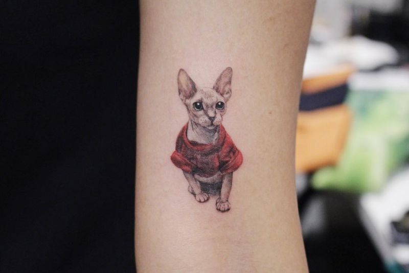 creative pet tattoos