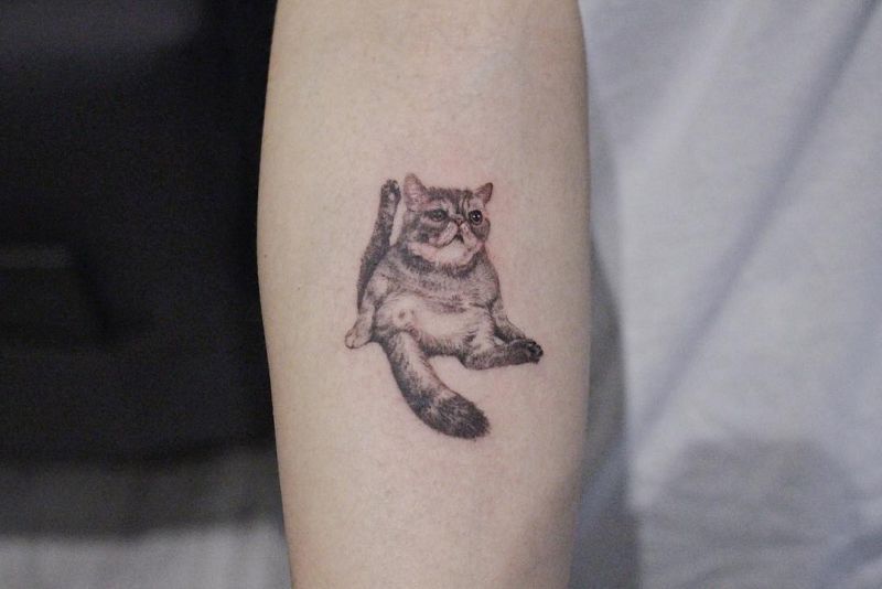 awesome cat tattoos 