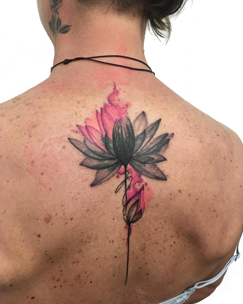 watercolor tattoo