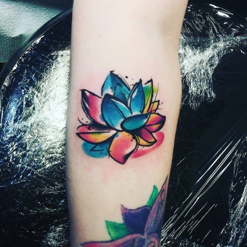 colorful tattoos