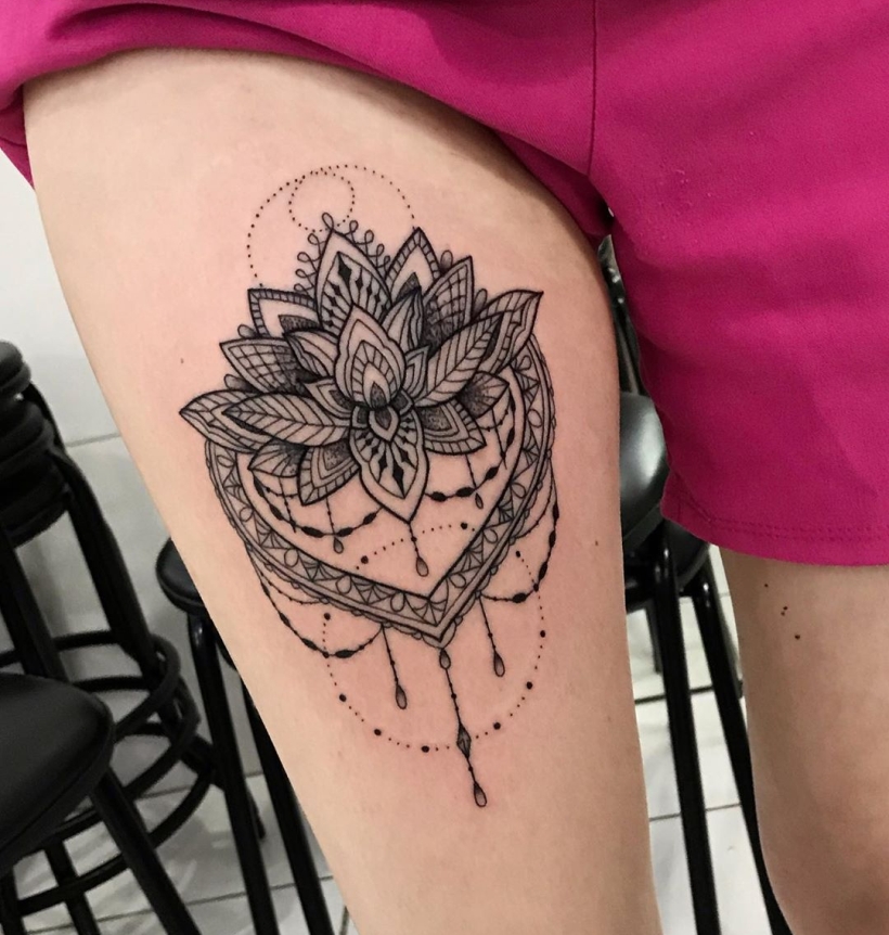 66 Alluring Thigh Tattoos For Women With Meaning  Our Mindful Life