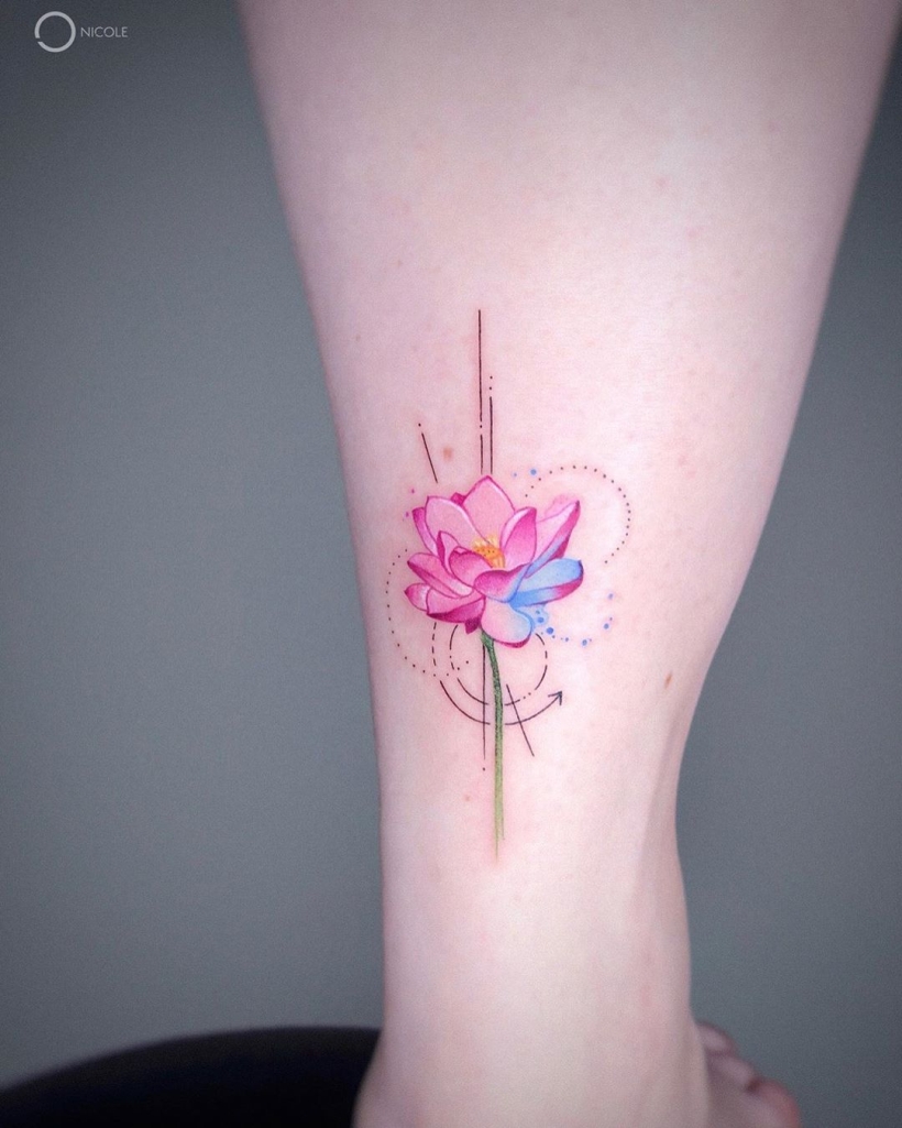 40Amazing Water Lily Tattoo Designs with Ideas and Meaning  Body Art Guru