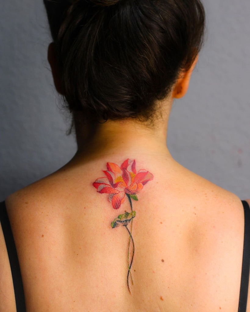 floral tattoos