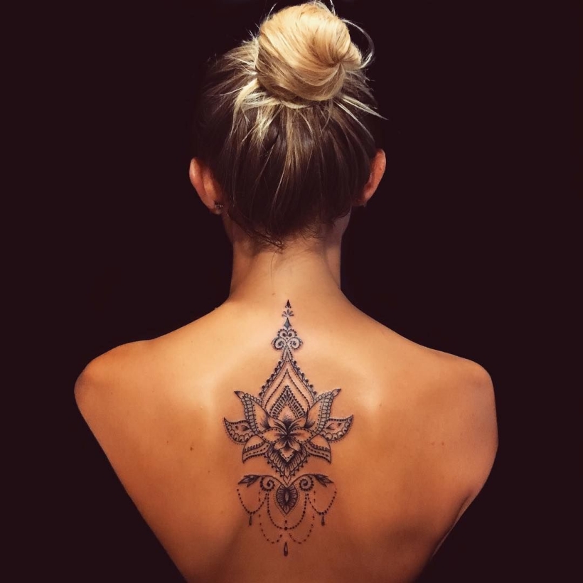 Animade tattoo  FEMININE ORNAMENTAL LOTUS    Facebook