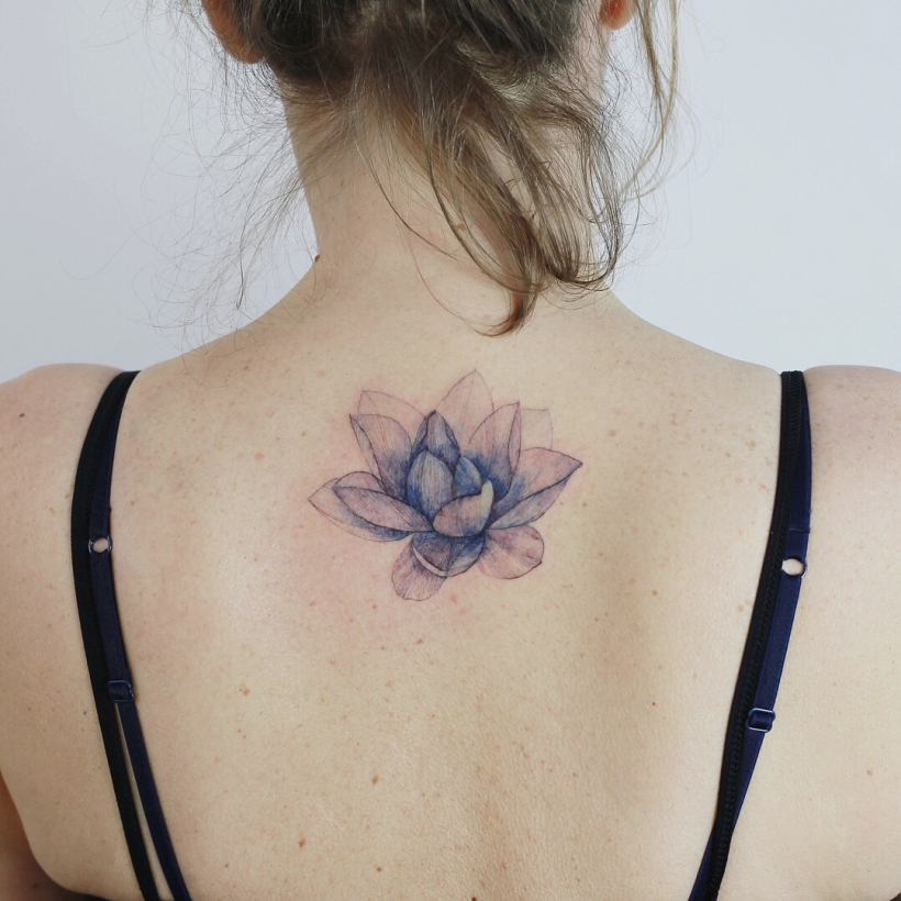 beautiful lotus tattoos