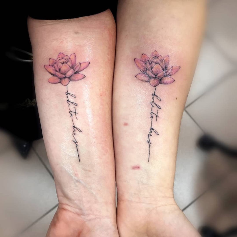 matching sisters tattoo 