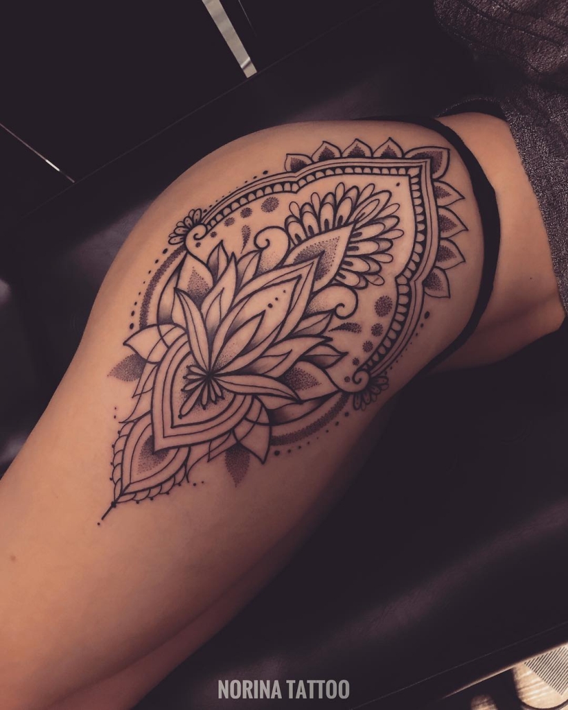 water lily tattoos