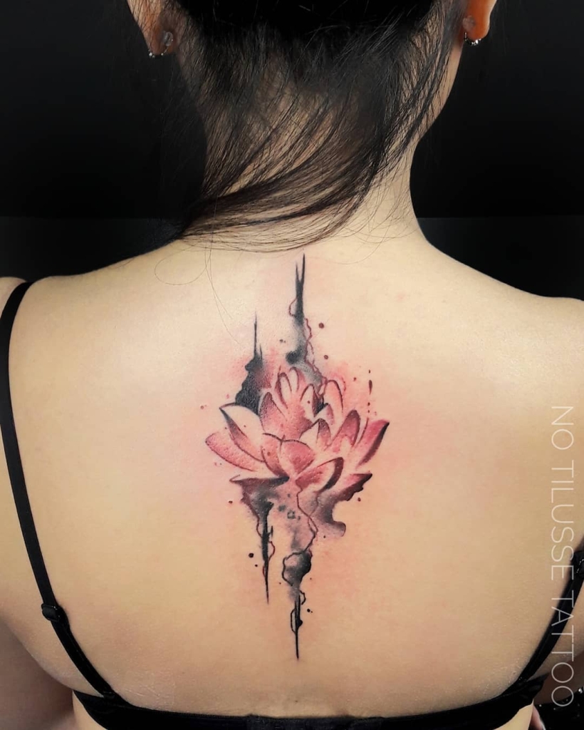 25 Examples Of Artistic Watercolor Tattoos  Lily tattoo Watercolor tattoo  flower Small lily tattoo