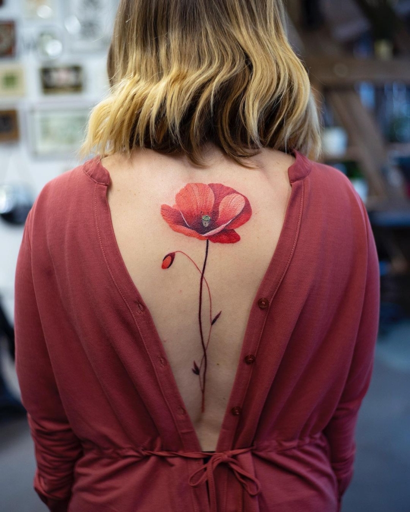 awesome spine tattoo ideas @yuliia_lukovnikova 4s - KickAss Things