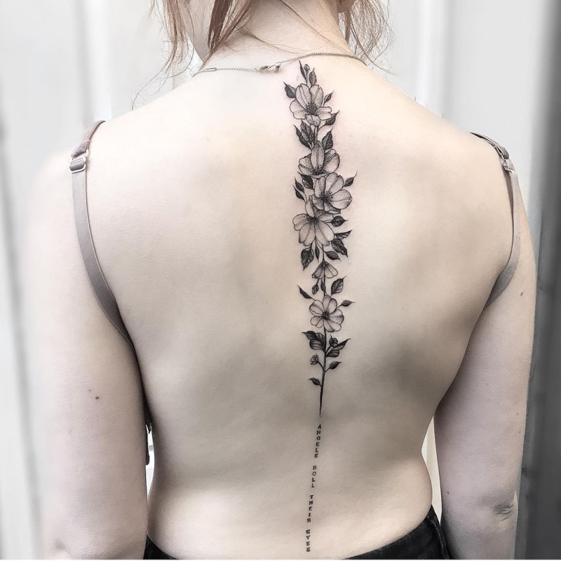 50+ of the Coolest Spine Tattoo Ideas Ever - KickAss Things