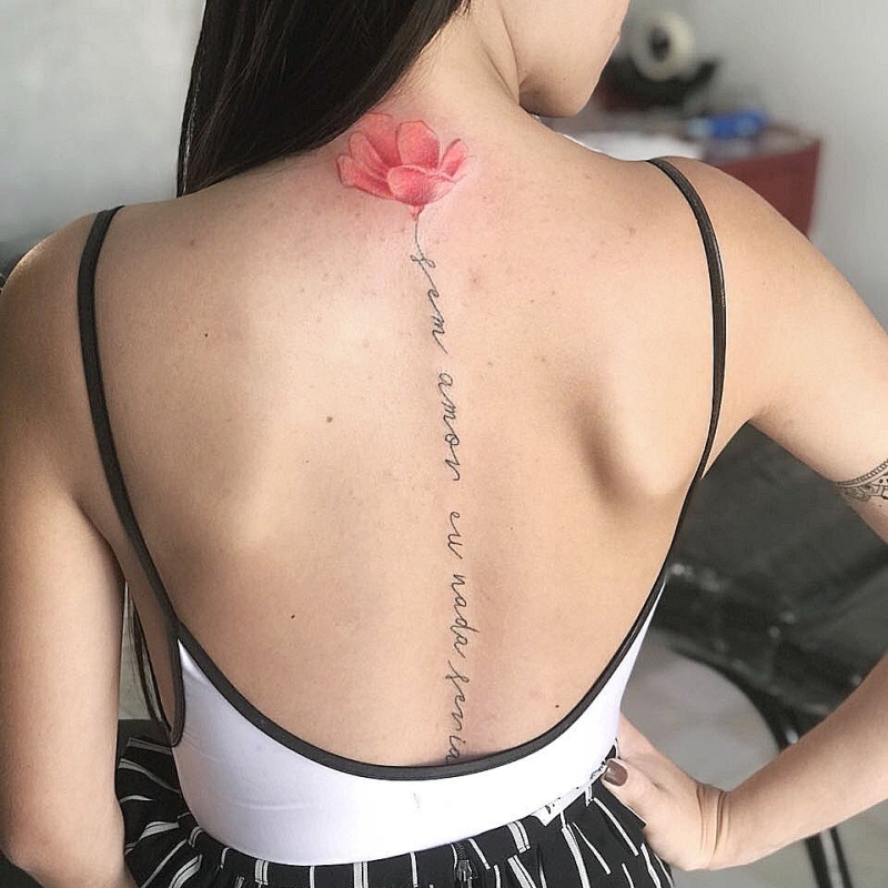 cool spine tattoo ideas