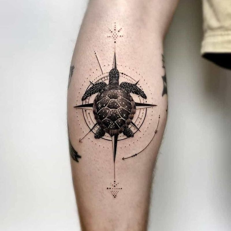 79 Turtle Tattoo Designs That Make a Splash