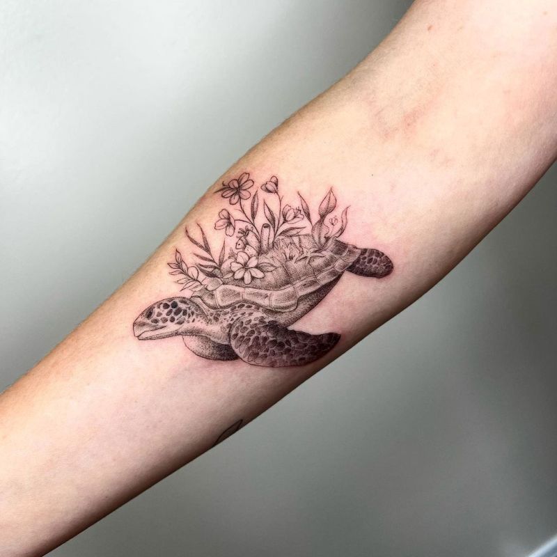 beautiful turtle tattoo ideas