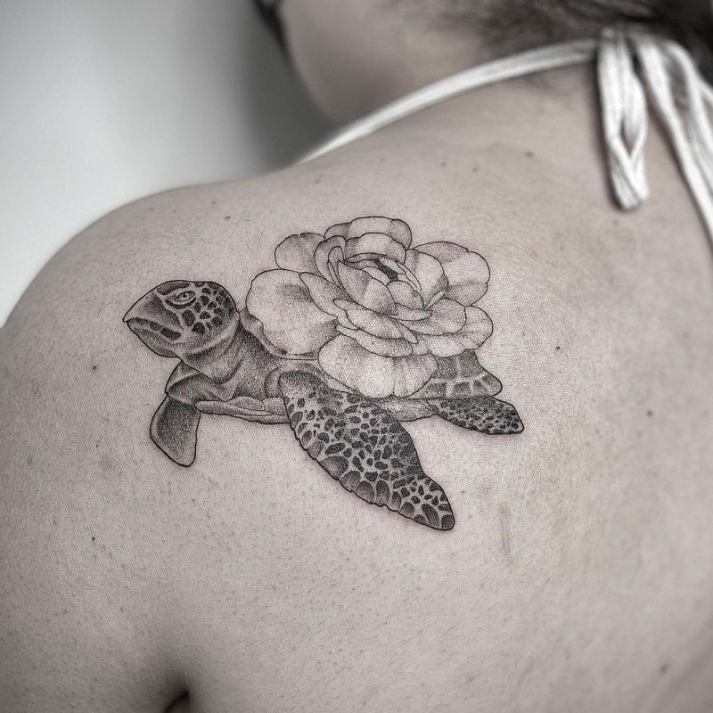 turtle tattoo ideas for girls