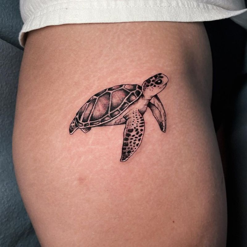 100 Sea Turtle Tattoo Designs  Meanings Shell Yeah