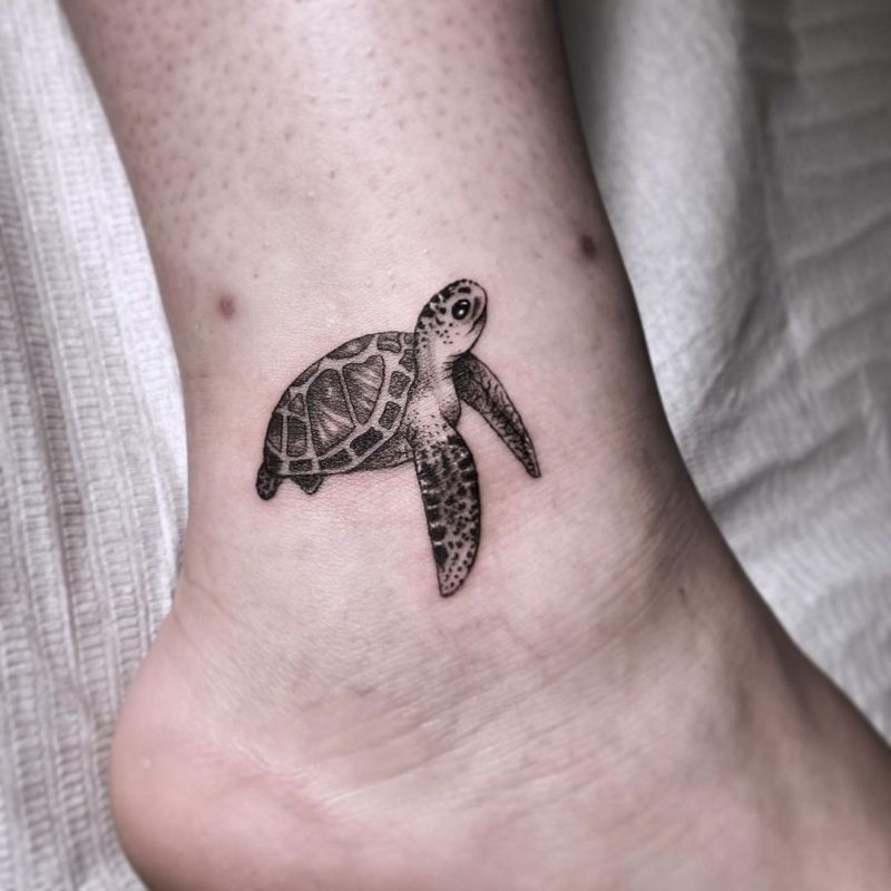 small turtle tattoos
