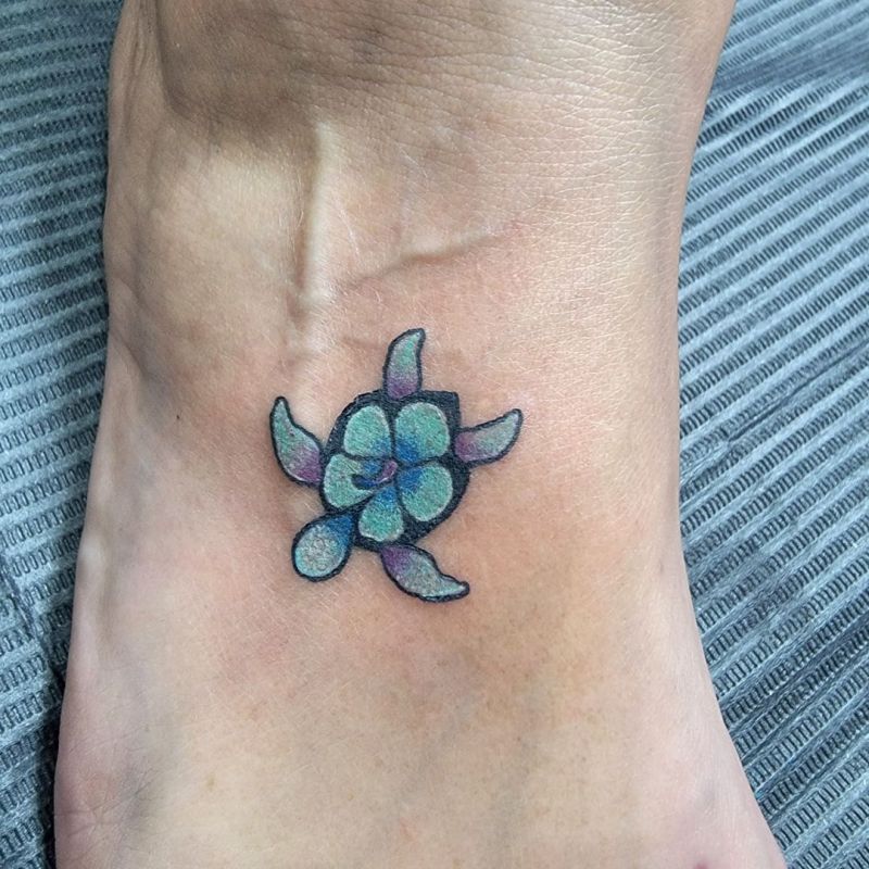 Forget me not matching tattoo for brothers and Mom Details in comments   rTattooDesigns