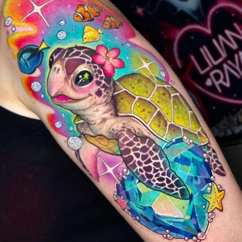 Share 82+ sea turtle tattoo ideas best thtantai2