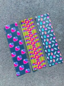 colored grip tapes for skateboards
