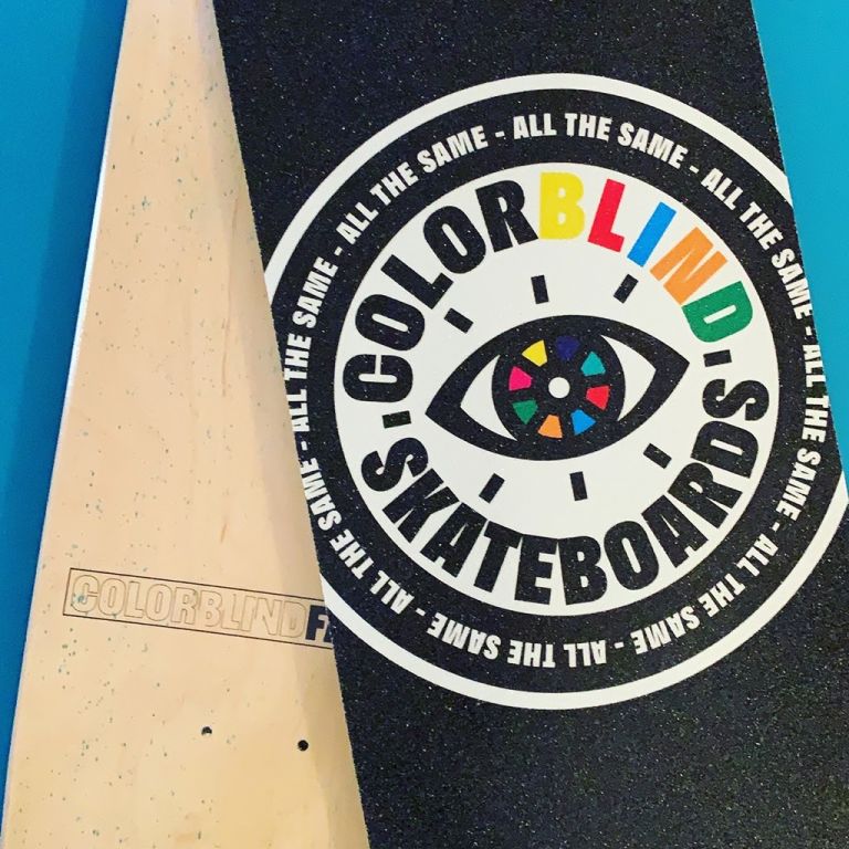 cool skateboard grip tape design idea