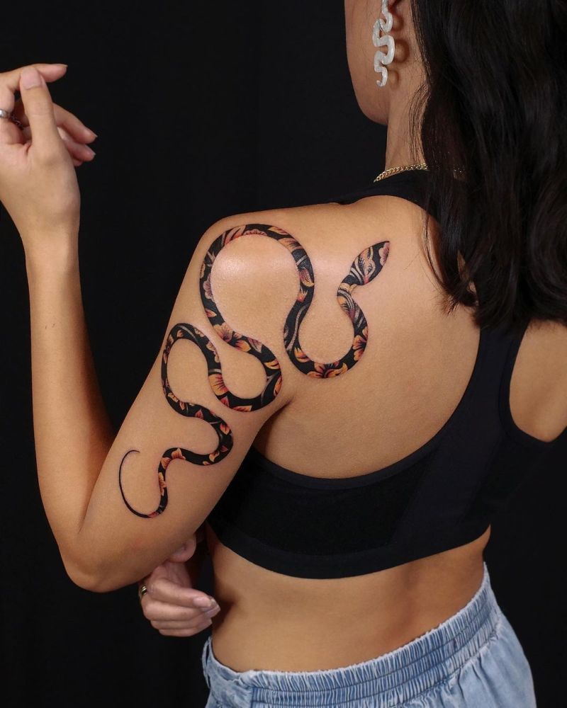best snake tattoos