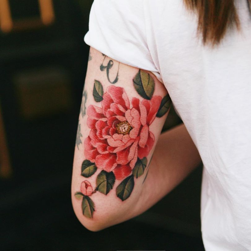 cool floral tattoo ideas
